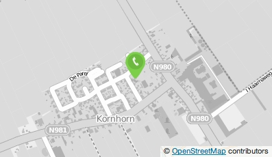 Bekijk kaart van Velthuis Transport in Kornhorn