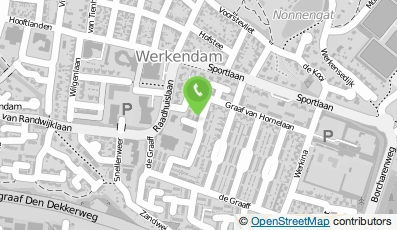 Bekijk kaart van L.J. Rieten Daken  in Werkendam