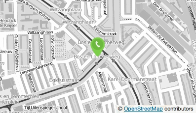 Bekijk kaart van Hua Kapsalon en Massage  in Amsterdam