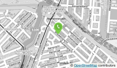 Bekijk kaart van Reilly Projects in Amsterdam