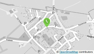 Bekijk kaart van Bruin café Licorne in Bakhuizen