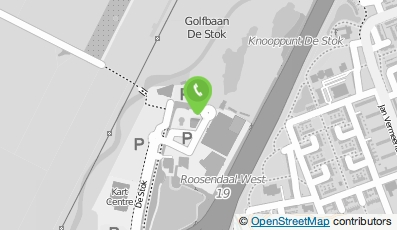 Bekijk kaart van Optisport Leisure Center Roosendaal in Roosendaal