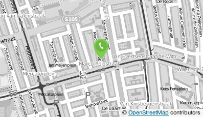Bekijk kaart van danavandillen in Amsterdam