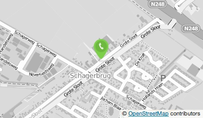 Bekijk kaart van Buitenlust Bed & Breakfast in Schagerbrug
