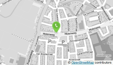 Bekijk kaart van LatexPro spuitwerken in Steenbergen (Noord-Brabant)
