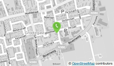 Bekijk kaart van Festivera in Grootegast