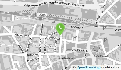 Bekijk kaart van PizzaBar Rijslust in Tilburg