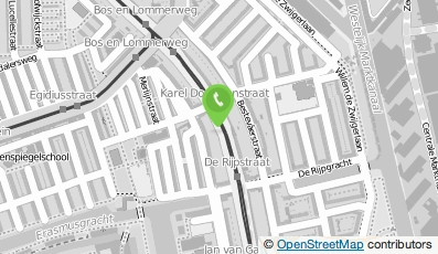 Bekijk kaart van Wilde Westen Marnixstraat B.V. in Amsterdam