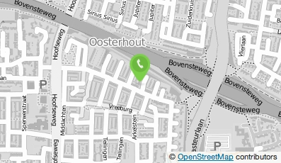 Bekijk kaart van B&B Bouw in Oosterhout (Noord-Brabant)