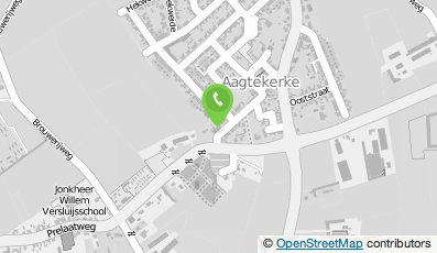 Bekijk kaart van Schildersbedrijf Mark de Korte in Aagtekerke