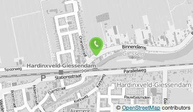 Bekijk kaart van Smart Apartement II B.V. in Hardinxveld-Giessendam