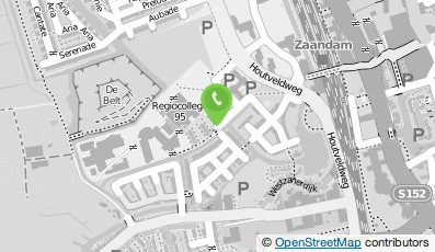 Bekijk kaart van Taxi Service A T in Zaandam