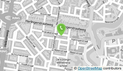 Bekijk kaart van Massagepraktijk Corrie Oudshoorn in Leeuwarden