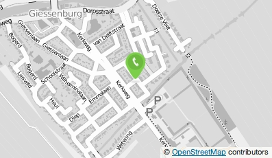 Bekijk kaart van Eefje's Bakery in Giessenburg