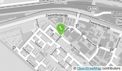 Bekijk kaart van Gym Zwanenburg in Zwanenburg