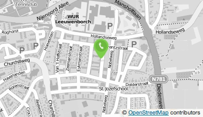 Bekijk kaart van kunstschilderbedrijf Trijnie Goudriaan in Wageningen