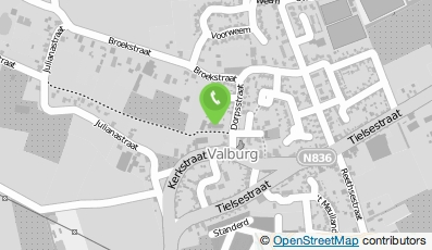 Bekijk kaart van RK Sint Jacobusschool in Valburg