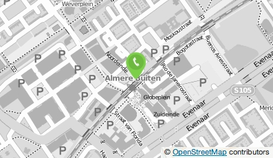 Bekijk kaart van TelecomPC services in Almere