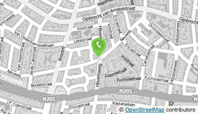 Bekijk kaart van Klus & Onderhoudsbedrijf Lamme in Hilversum