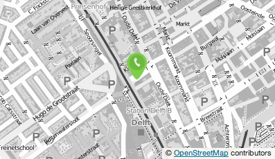Bekijk kaart van Restaurant Klein Maar Fijn in Delft