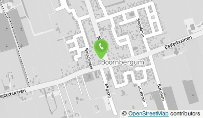 Bekijk kaart van De Fryske Bakkerij in Boornbergum