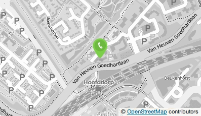 Bekijk kaart van Happy Funeral in Hoofddorp