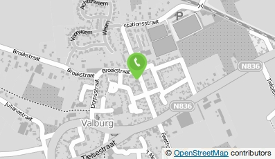 Bekijk kaart van Schoenmakers Strategie in Valburg