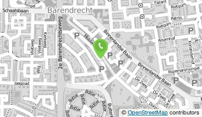 Bekijk kaart van 't Schaapje in Barendrecht