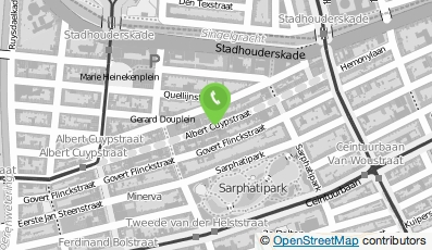 Bekijk kaart van Irene van der Linden Martínez in Amsterdam