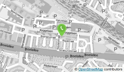 Bekijk kaart van Woodies in Zwolle