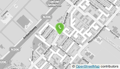 Bekijk kaart van Klusbedrijf Adrian 87 in Leiden