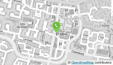 Bekijk kaart van Oudshoorn Bloemen Hamershof Leusden in Leusden