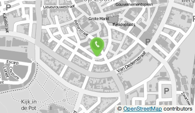 Bekijk kaart van Indigo Soul  en Ons Zentrum in Bergen op Zoom