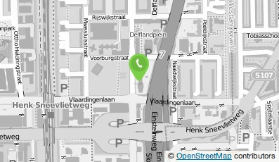 Bekijk kaart van PsyQ Amsterdam Overschiestraat. in Amsterdam