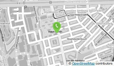Bekijk kaart van Partou BSO Van Hallstraat 10 in Amsterdam
