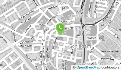 Bekijk kaart van Moerman & De Jong VVE beheer B.V. in Schiedam