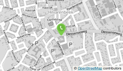 Bekijk kaart van Theo van den Hout in Hilvarenbeek