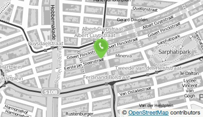 Bekijk kaart van Sepatu Studios in Amsterdam
