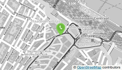 Bekijk kaart van Coffee clothing in Amsterdam