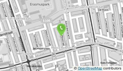 Bekijk kaart van Dersim 62 in Amsterdam