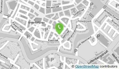 Bekijk kaart van Anne & Max Zwolle Sassenstraat in Zwolle