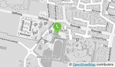 Bekijk kaart van Sportcentrum MAAK ME FIT in Tuitjenhorn