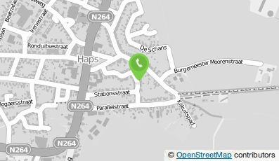 Bekijk kaart van Dakdekkersbedrijf Co Zeggelaar  in Haps