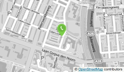 Bekijk kaart van Caressa in Groningen