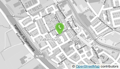 Bekijk kaart van Duijn Schilders & Ondersteuning in Valkenburg (Zuid-Holland)