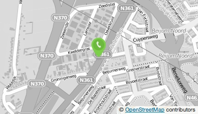 Bekijk kaart van Garage 't Noorden in Groningen