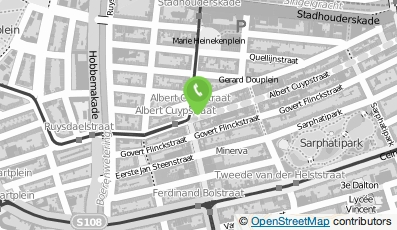 Bekijk kaart van JVA Media in Amsterdam