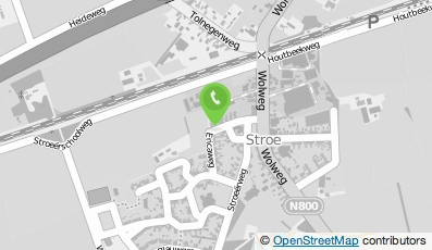 Bekijk kaart van Rijschool Hazeleger in Stroe