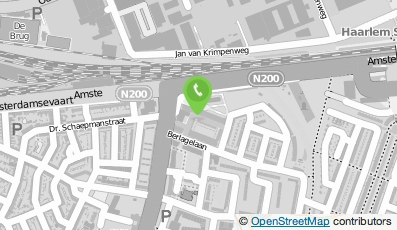 Bekijk kaart van Thuiszorg Bureau Nederland Amsterdam B.V. in Amsterdam