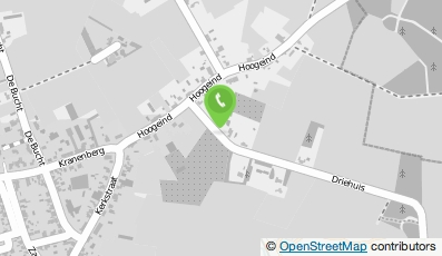 Bekijk kaart van Restaria Mainstreet in Hoogeloon